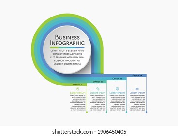 Business data visualization. timeline infographic icons designed for abstract background template