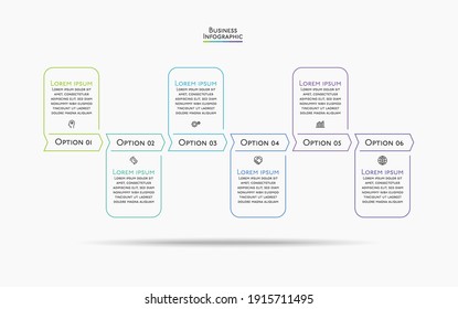 Business data visualization. timeline infographic icons designed for abstract background template