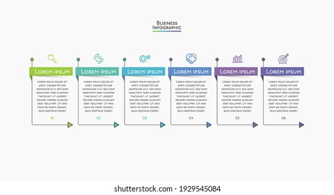 Business data visualization. timeline infographic icons designed for abstract background template