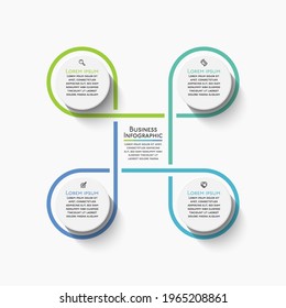 Business data visualization. timeline infographic icons designed for abstract background template