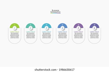 Business data visualization. timeline infographic icons designed for abstract background template 