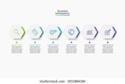 Business data visualization. timeline infographic icons designed for abstract background template