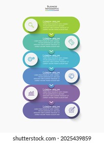 Business data visualization. timeline infographic icons designed for abstract background template