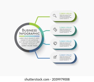 Business data visualization. timeline infographic icons designed for abstract background template