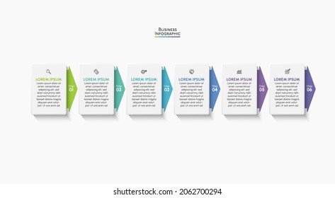 Business data visualization. timeline infographic icons designed for abstract background template