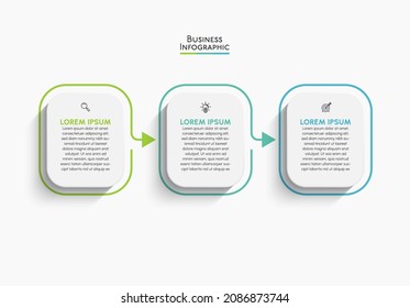 Business Data Visualization. Timeline Infographic Icons Designed For Abstract Background Template