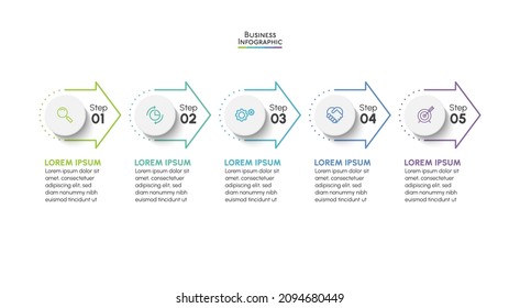 Business data visualization. timeline infographic icons designed for abstract background template