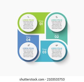 Business data visualization. timeline infographic icons designed for abstract background template