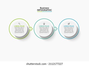 Business Data Visualization. Timeline Infographic Icons Designed For Abstract Background Template