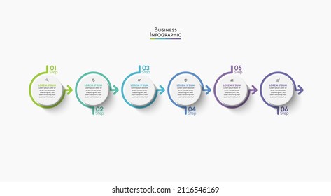 Business data visualization. timeline infographic icons designed for abstract background template