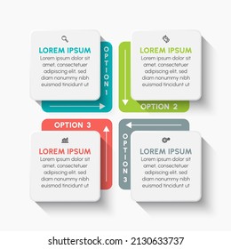 Business data visualization. timeline infographic icons designed for abstract background template