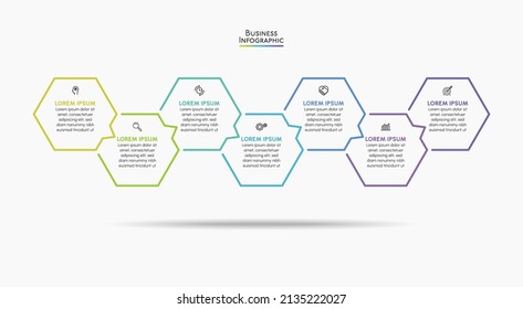 Business data visualization. timeline infographic icons designed for abstract background template
