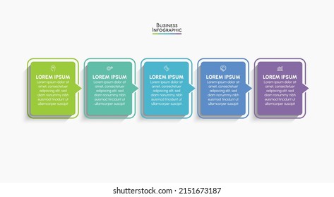 Business data visualization. timeline infographic icons designed for abstract background template