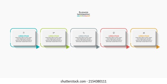Business data visualization. timeline infographic icons designed for abstract background template