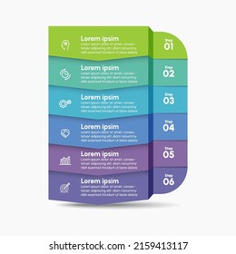 Business data visualization. timeline infographic icons designed for abstract background template