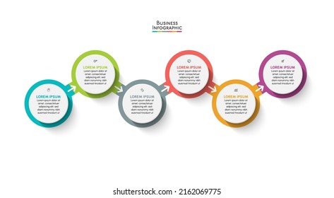 Business data visualization. timeline infographic icons designed for abstract background template