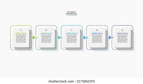 Business data visualization. timeline infographic icons designed for abstract background template