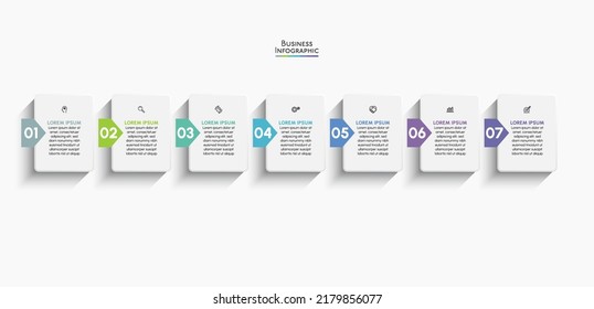 Business data visualization. timeline infographic icons designed for abstract background template