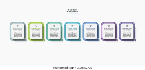 Business data visualization. timeline infographic icons designed for abstract background template