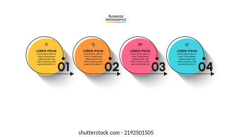 Business data visualization. timeline infographic icons designed for abstract background template