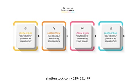 Business data visualization. timeline infographic icons designed for abstract background template