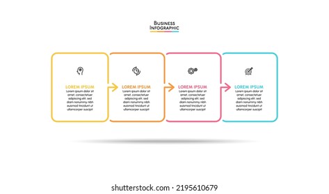 Business data visualization. timeline infographic icons designed for abstract background template