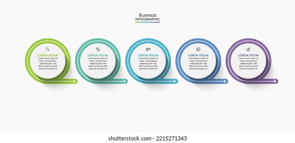 Business data visualization. timeline infographic icons designed for abstract background template