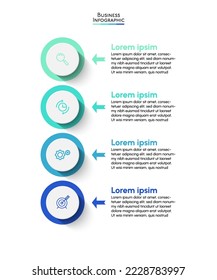 Business data visualization. timeline infographic icons designed for abstract background template