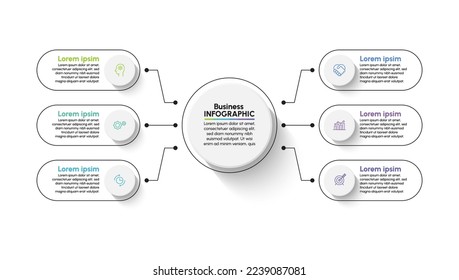 Business data visualization. timeline infographic icons designed for abstract background template