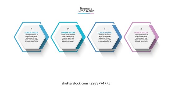 Business data visualization. timeline infographic icons designed for abstract background template.