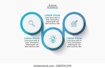 Business data visualization. timeline infographic icons designed for abstract background template