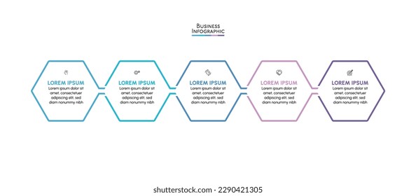 Business data visualization. timeline infographic icons designed for abstract background template.