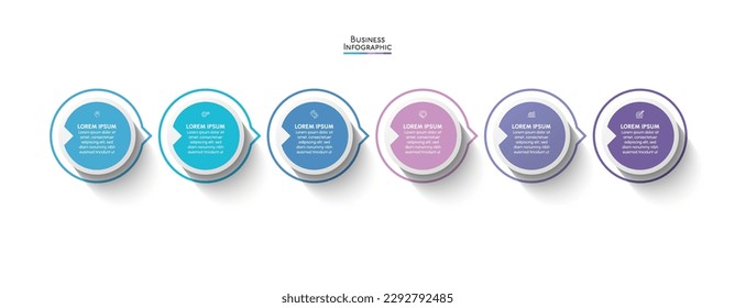 Business data visualization. timeline infographic icons designed for abstract background template