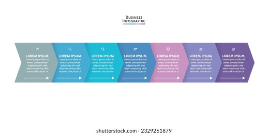 Business data visualization. timeline infographic icons designed for abstract background template.