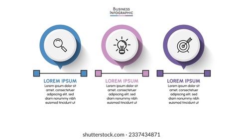 Business data visualization. timeline infographic icons designed for abstract background template