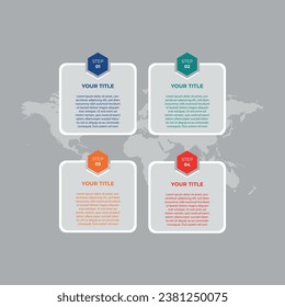 Business data visualization. timeline infographic Vector icons design for abstract background template