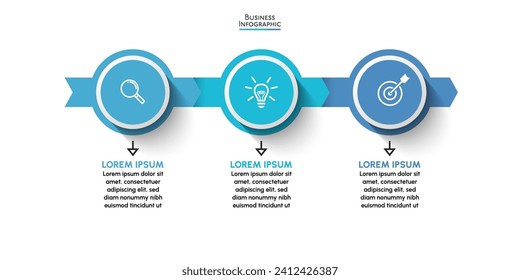 Business data visualization. timeline infographic icons designed for abstract background template