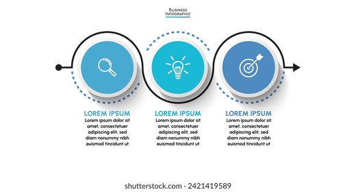 Business data visualization. timeline infographic icons designed for abstract background template