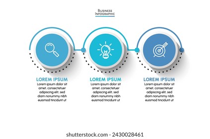 Business data visualization. timeline infographic icons designed for abstract background template