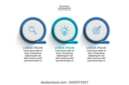 Business data visualization. timeline infographic icons designed for abstract background template