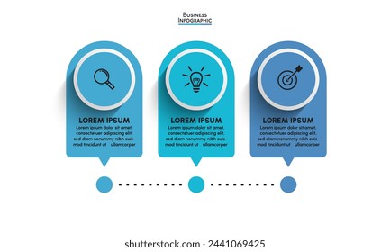 Business data visualization. timeline infographic icons designed for abstract background template