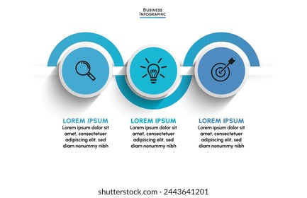 Business data visualization. timeline infographic icons designed for abstract background template