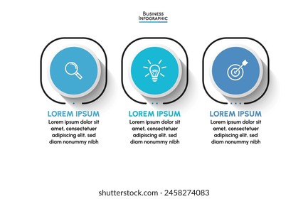 Business data visualization. timeline infographic icons designed for abstract background template