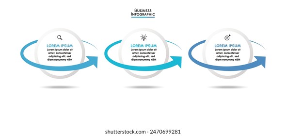 Business data visualization. timeline infographic icons designed for abstract background template