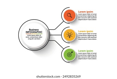 Business data visualization. timeline infographic icons designed for abstract background template