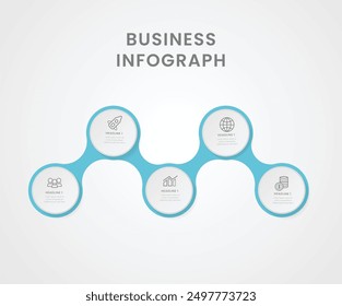 Business data visualization. timeline infographic icons designed for abstract background template