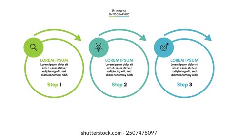 Business data visualization. timeline infographic icons designed for abstract background template