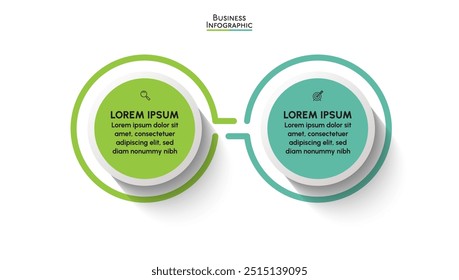 Business data visualization. timeline infographic icons designed for abstract background template