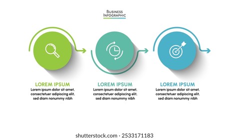 Business data visualization. timeline infographic icons designed for abstract background template
