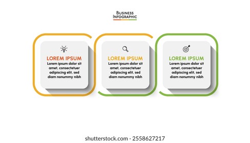 Business data visualization. timeline infographic icons designed for abstract background template